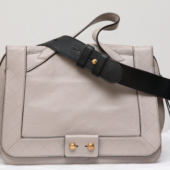 MBMJ Slate Coloured Leather Handbag - Picture 9 of 9